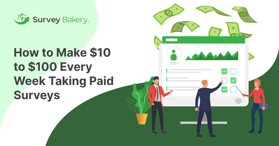 You are currently viewing How to Make $10 to $100 Every Week Taking Paid Surveys